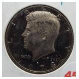 1978-S Kennedy half dollar.