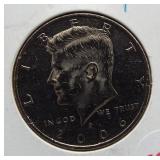 2006-S Kennedy half dollar.