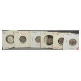 (7) 1959 Proof Roosevelt dimes.