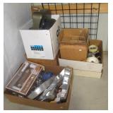 Household items including blenders, jars, cake Household items including blenders, jars, cake
