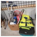 (2) Razor scooters, life jackets, tennis (2) Razor scooters, life jackets, tennis