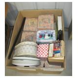 Large group of various decorative boxes, Beverly