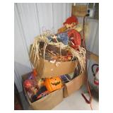 (3) Boxes of Halloween items including