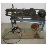 Dunlap metal cutter with blades. Note: Comes with