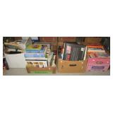 (4) Boxes of books including children