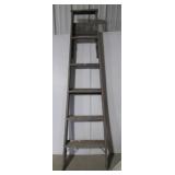 6 Ft. wood step ladder.