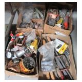 Various files, hardware, gauge, springs, Various files, hardware, gauge, springs,