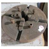 Four jaw 8" machinist clamp. Four jaw 8" machinist clamp.