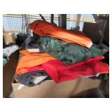 Hunting clothes including rain gear blaze orange