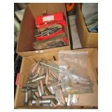 Machinist tool items including set up block, Machinist tool items including set up block,