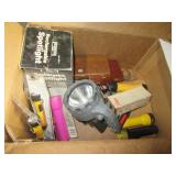 (8) Flashlights, (2) Spot lights, (4) Micrometers (8) Flashlights, (2) Spot lights, (4) Micrometers