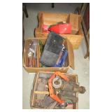 Brake shoes, machinist blocks, machinist bits, &