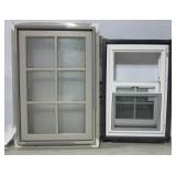 (2) Windows. Sizes 36" x 24" & 33" x 22". (2) Windows. Sizes 36" x 24" & 33" x 22".