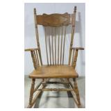 Vintage wood rocker.