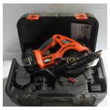 Black & Decker 14.4 Volt Storm fire saw with Black & Decker 14.4 Volt Storm fire saw with
