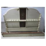 Full size vintage head board, foot board, & Full size vintage head board, foot board, &