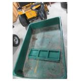 Yard cart. Measures 22" h x 46" w x 30" d. Yard cart. Measures 22" h x 46" w x 30" d.