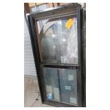 Jeld-Wen two pane sliding window. Measures 60" x Jeld-Wen two pane sliding window. Measures 60" x
