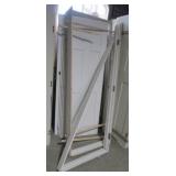 (4) Matching interior six panel doors with (3)