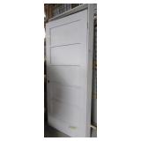 Adam five panel interior door with jamb. Measures