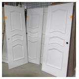 (4) Matching interior doors of various sizes. (2) (4) Matching interior doors of various sizes. (2)