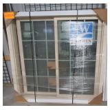 Brand new Jeld-Wen sliding window. Measures 51.5" Brand new Jeld-Wen sliding window. Measures 51.5"
