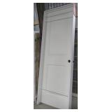 Two panel interior door with jamb. Measures 81.5"