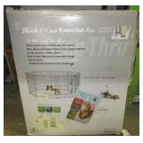 Step Thru Black E-Coat Exercise pen in original Step Thru Black E-Coat Exercise pen in original