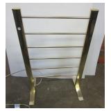 Warmrails electric heated towel rack.