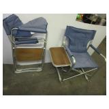 (2) Folding camping chairs with carry bag.