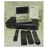 Symphonic Video Cassette Recorder/DVD player