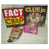Games including unopened Yahtzee hand held game, Games including unopened Yahtzee hand held game,