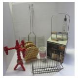 San Miguel lantern in original box, made in San Miguel lantern in original box, made in