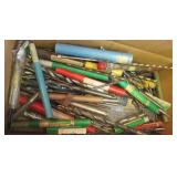 Large variety of drill bits in various lengths Large variety of drill bits in various lengths