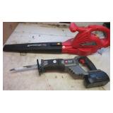 Electric Homelite blower & battery operated Electric Homelite blower & battery operated