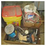 Various electrical wire, light & socket switches, Various electrical wire, light & socket switches,