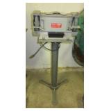 Dayton 6" bench grinder on stand model 4Z126. Dayton 6" bench grinder on stand model 4Z126.