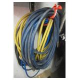 (4) Various size air hoses. (4) Various size air hoses.