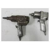 (2) Air driven impact wrenches. Brands Include (2) Air driven impact wrenches. Brands Include