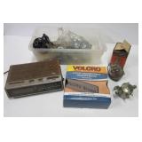 Large variety of hose clamps, fuel filter, Large variety of hose clamps, fuel filter,