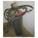 Acetylene tank. Acetylene tank.