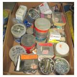 Large group of hardware including bolts, screws,