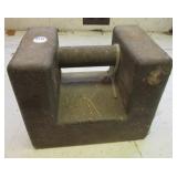 Howe 50 Pound weight. Howe 50 Pound weight.
