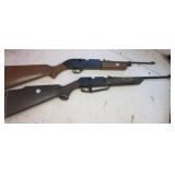 (2) BB guns. Including Crosman 760 Pump Master &