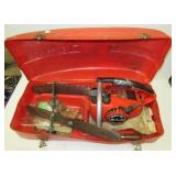 Vintage Homelite XL2 gas chain saw with 3 bars, Vintage Homelite XL2 gas chain saw with 3 bars,