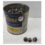 Meritene Eggnog tin filled with reflector Meritene Eggnog tin filled with reflector