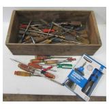 Large group of screwdrivers including Large group of screwdrivers including