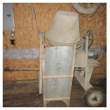 Cement mixer with 3/4HP motor and Shute on wheels Cement mixer with 3/4HP motor and Shute on wheels