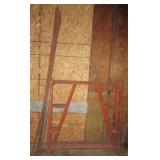 Scaffolding 4ft wide set. Includes 6 sections & 4 Scaffolding 4ft wide set. Includes 6 sections & 4