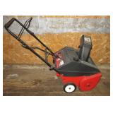 MTD gas snow blower with key & electric start.